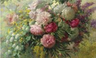 Bouquet de pivoines